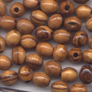 Green Sandalwood Beads, Wholesale Wood Beads - Dearbeads